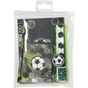 Pack of 6 Football Stationery Set
