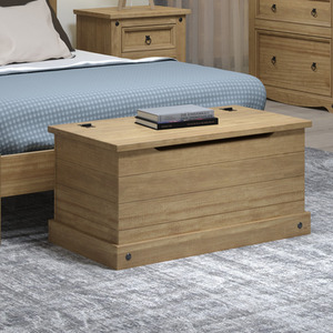 Corona Storage Trunk - Antique pine wax by Core Products