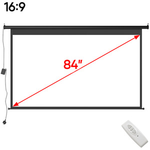 Electric Motorized Projector Screen by Livingandhome