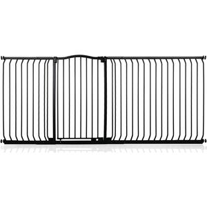 Extra Tall Curved Top Safety Gate - Matt Black / 216cm - 225cm by Safetots