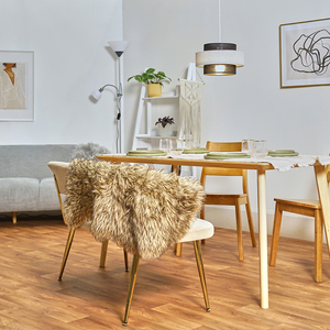 Weaver Pair of Grey Ceiling Pendant Shade - Grey by ValueLights