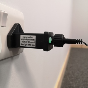 Christmas Lights Multi Function Mains Timer in Rainbow - Rainbow by Samuel Alexander