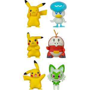 Pack of 2 Pokemon Battle Figures - Multicolour by Pokemon