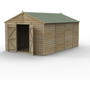 4LIFE Apex Shed 10x15 - No Installation / With Base / 0 by Forest Garden