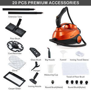 Multipurpose Steam Cleaner with 20 Accessories by Costway