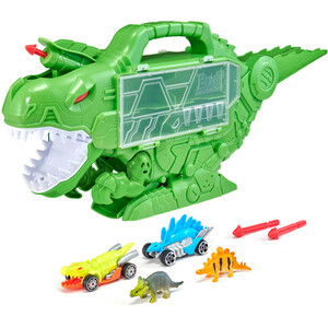 Teamsterz Beast Machines Dino Destroyer with 4 Pieces - Green