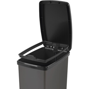 Moda Slim Pedal Bin 40L - Charcoal