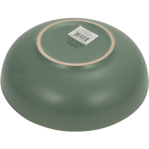 Salvie Reactive Glaze Serving Bowl - Green