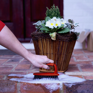 Greener Cleaner Scrubbing Brush - Red by Greener Cleaner