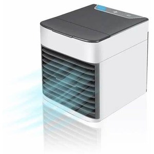 Portable Air Cooler USB Travel Fan - White & Black by Marco Paul