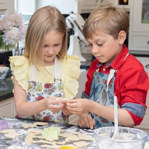 Wipe Clean Wildflower Child Apron - Multi by Heather Victoria Design