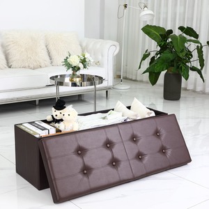 Home Storage Bench Robust - Brown