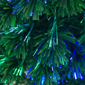 HOMCOM Artificial Christmas Xmas Tree Snowflake LED - Green / 4ft by HOMCOM