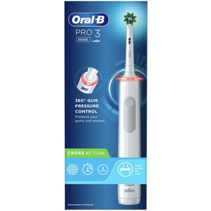 Oral B Pro 3 3000 Electric Toothbrush - White by Oral-B