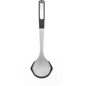 Silicone Edge Ladle - Grey by Kitchen Master