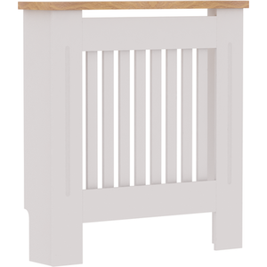 Arlington Radiator Cover - White / 78cm by Vida Designs