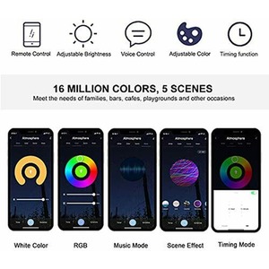 A60 Smart LED WiFi Bulb Energy Saving - White / 2 by ExtraStar