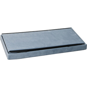 Seville Brushed Velvet Trunk - Blue
