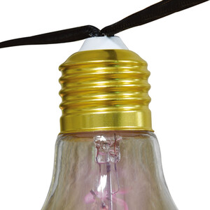 10 LED Neon Bulb String Light