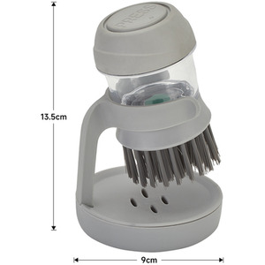 Dish Pot Brush With Soap Dispenser by Livingandhome