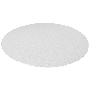 Round Thin Cake Board - Silver / 20.3cm