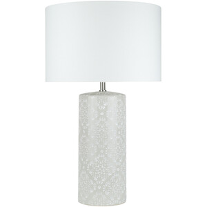 Cressida Table Lamp - Cream and White