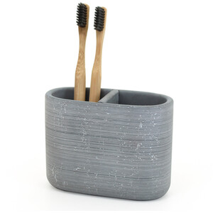 Granite Toothbrush Holder - Grey
