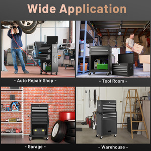 6-Drawer Rolling Tool Chest Tool Storage Cabinet by Costway