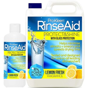 Rinse Aid - Lemon Fresh - Protect and Shine With Added Glass Protection - Blue / 5.5l by Pro-Kleen