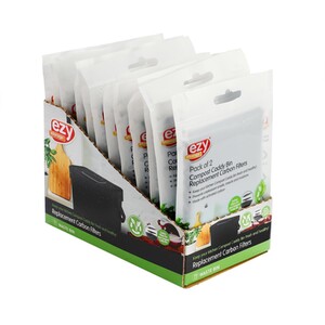 Compost Caddy Bin Replacement Carbon Filters by EZY