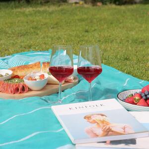 Reusable Plastic Wine Glasses - 500ml - Clear / 12 by Argon Tableware