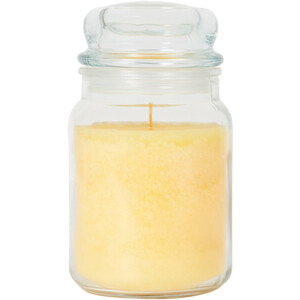 Sicilian Lemon Mason Jar Candle - Yellow by True Aroma