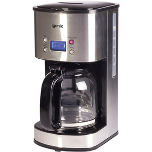 Digital Filter Coffee Maker Stainless Steel - Stainless Steel by Igenix