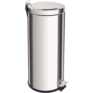 Tramontina Stainless Steel Pedal Bin - Silver / 30l by Tramontina