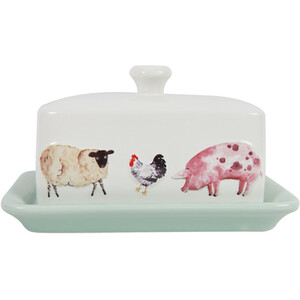 Daisy Farm Butter Dish - Multicolour
