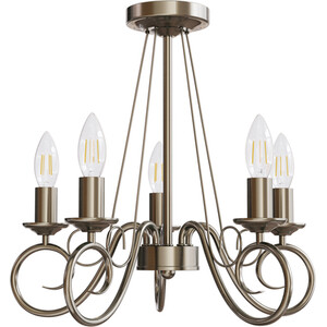 Antiqued Gold Ceiling Light - Antique Gold