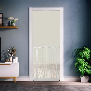 Extra Tall Curved Top Safety Gate - Matt White / 89cm - 98cm by Safetots
