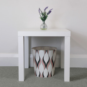 Spiral Waste Paper Bin by JVL