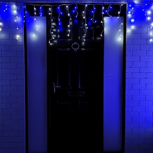 1000 LED Frosted Icicle Indoor Outdoor Christmas Lights by Samuel Alexander