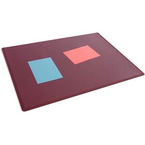 Durable Non Slip Desk Mat With Overlay by Durable