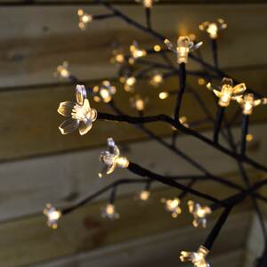 Cherry Blossom Tree with LED Lights and Timer - Cool White by Samuel Alexander