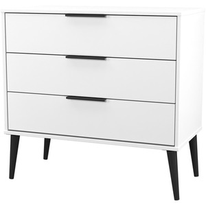 Tulsa Ready Assembled 3 piece Furniture Pack - White Ash