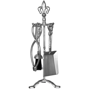 Fleur De Lys Companion Set - Pewter by Vida Designs