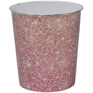 Pink Sparkle Waste Paper Bin by JVL