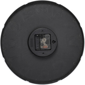 12-Inch Modern Wall Clock with Arabic Numerals - Grey by Livingandhome