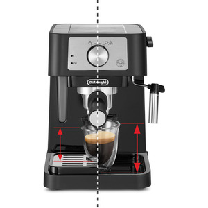 DeLonghi Stilosa Manual Coffee Machine - Black by DeLonghi
