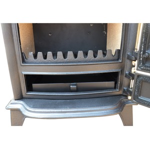 5KW Single Woodbuner Stove - Black by HEATSURE