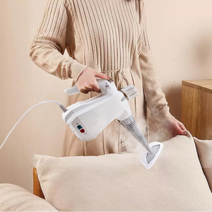Portable Handheld Steam Cleaner - white by komore