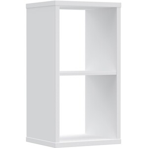 Mauro 1-Shelf Unit - Gloss White by Furniture To Go