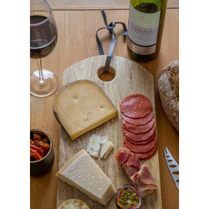 MasterClass Serving Platter Gourmet Prep Extra Long Mango Plank - Brown by MASTERCLASS